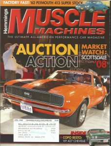 HEMMINGS MUSCLE MACHINES 2008 APR - COPO, BOSS 302, SST